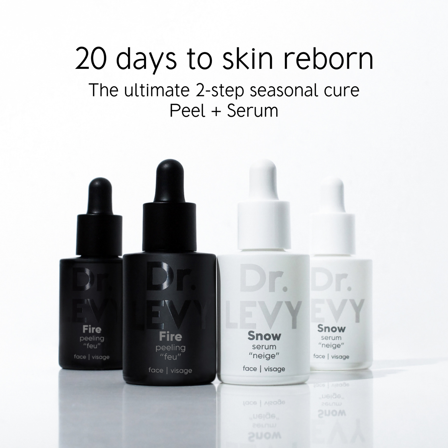 Dr. LEVY Fire & Snow Peel & Serum 40ml(4x10ml)