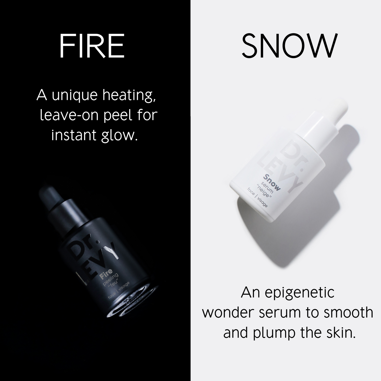 Dr. LEVY Fire & Snow Peel & Serum 40ml(4x10ml)