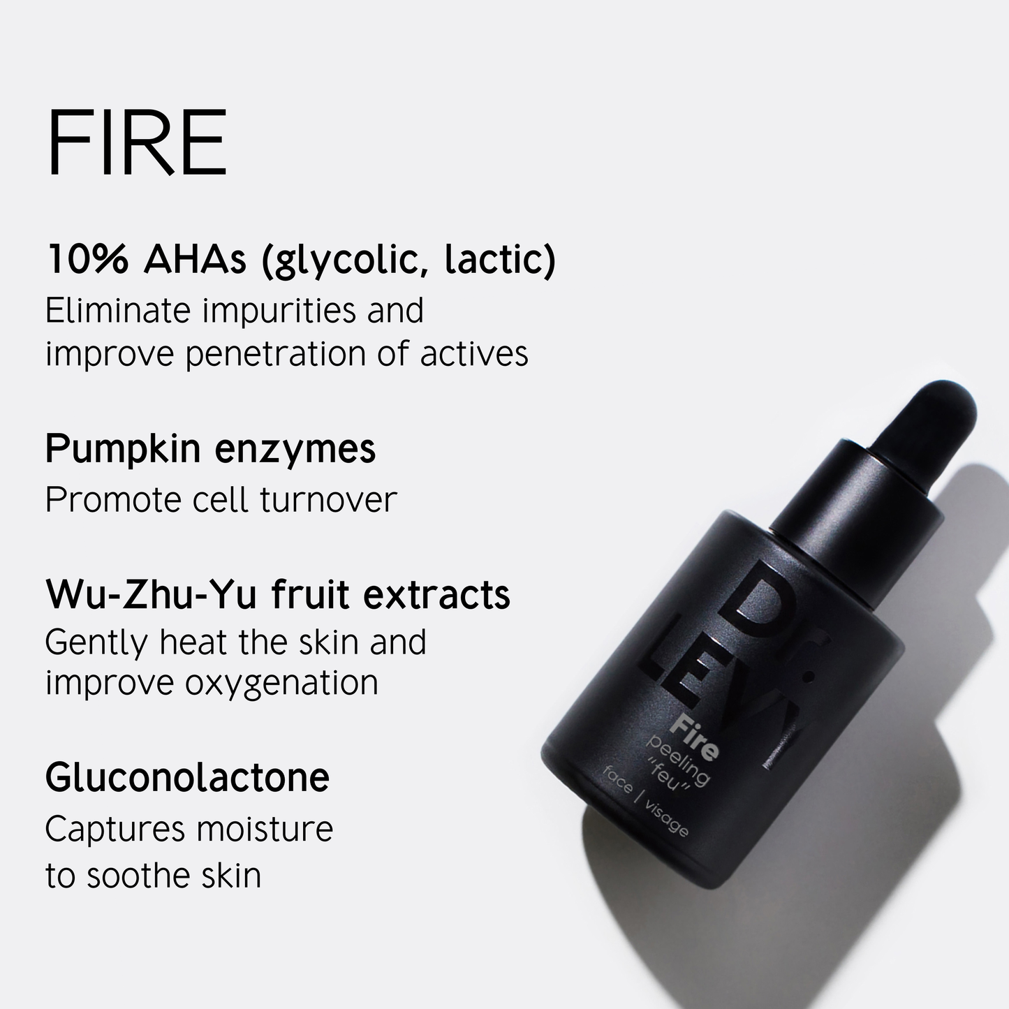 Dr. LEVY Fire & Snow Peel & Serum 40ml(4x10ml)