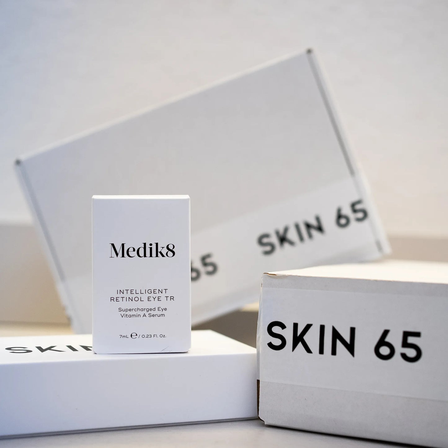 Intelligent Retinol Eye In the Box on Display at Skin 65 London
