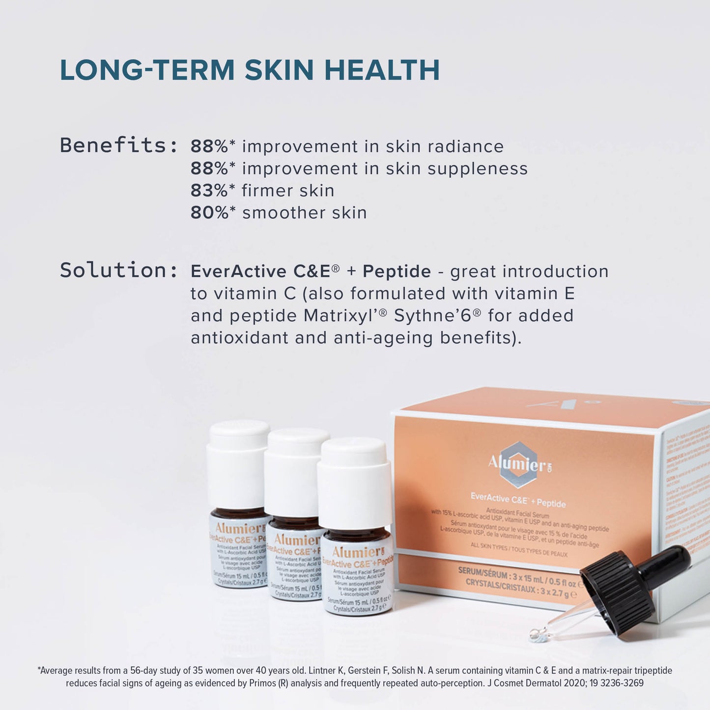 Alumier EverActive C&E™ + Peptide (3x15ml)