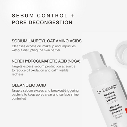 Dr Sebagh Breakout Foaming Cleanser (100ml)