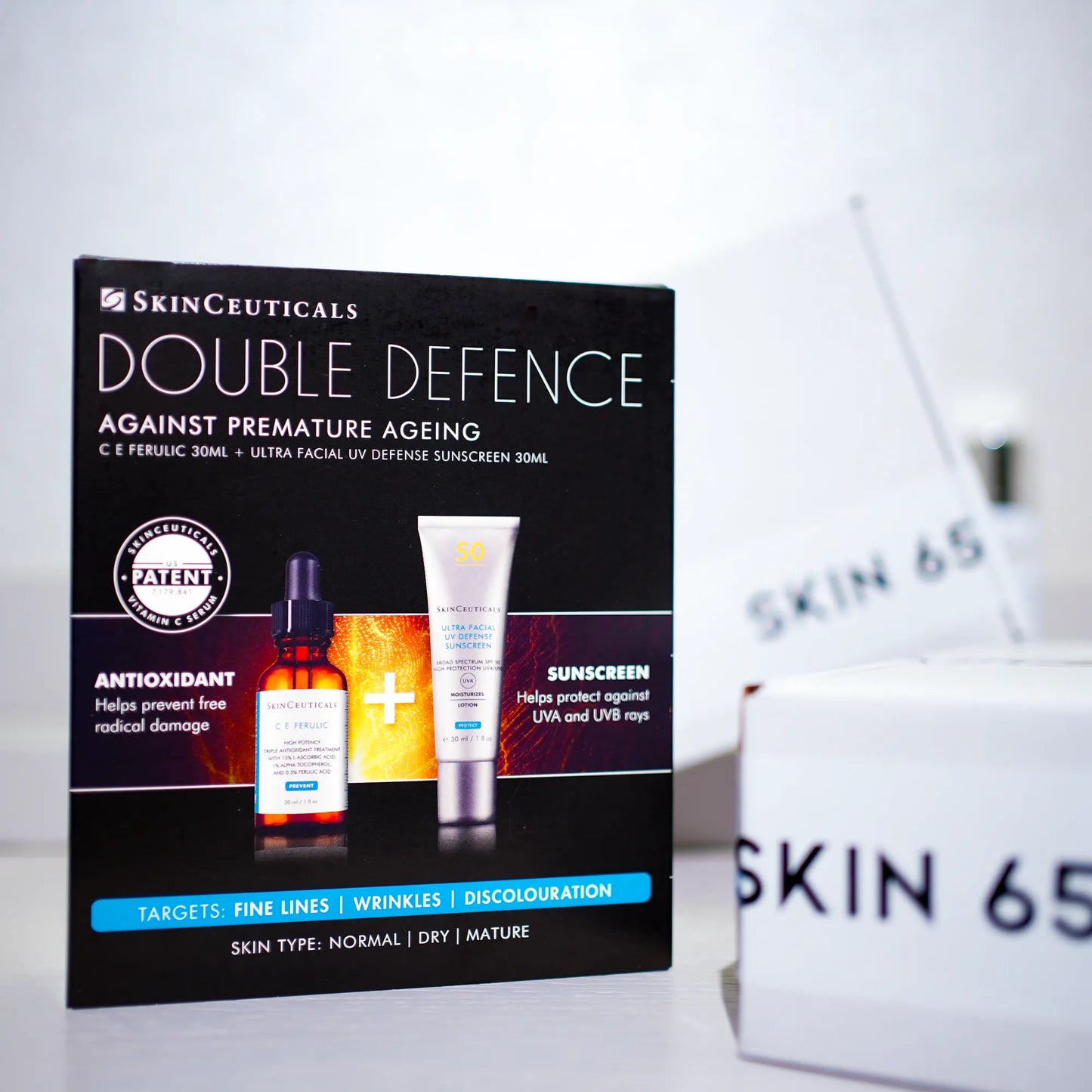 SKINCEUTICALS Double Defence C E Ferulic Kit for Dry and Ageing Skin