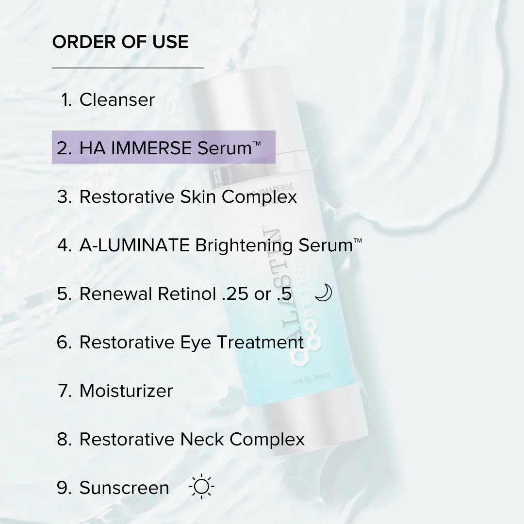 Alastin HA (Hyaluronic Acid) IMMERSE Serum (30ml)