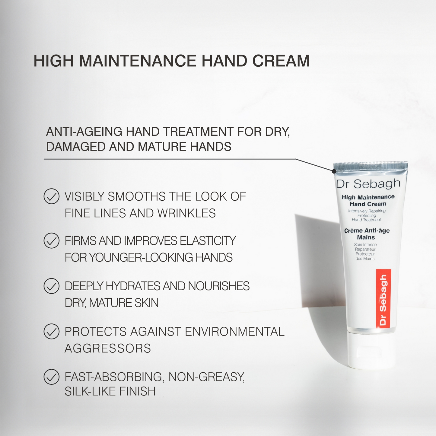 Dr Sebagh High Maintenance Hand Cream (75ml)
