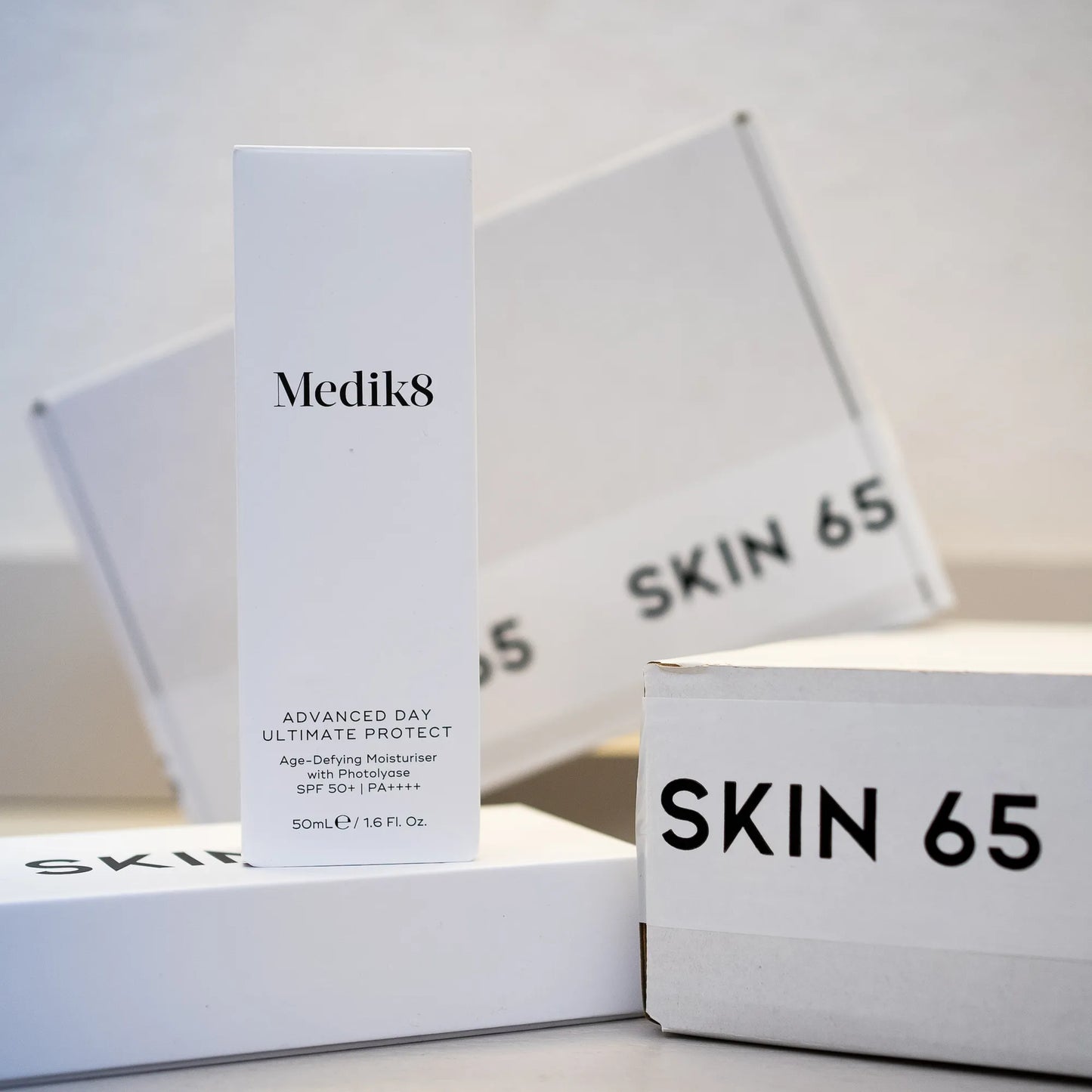 Medik8 Advanced Day Ultimate Protect in the box with skin 65 branding