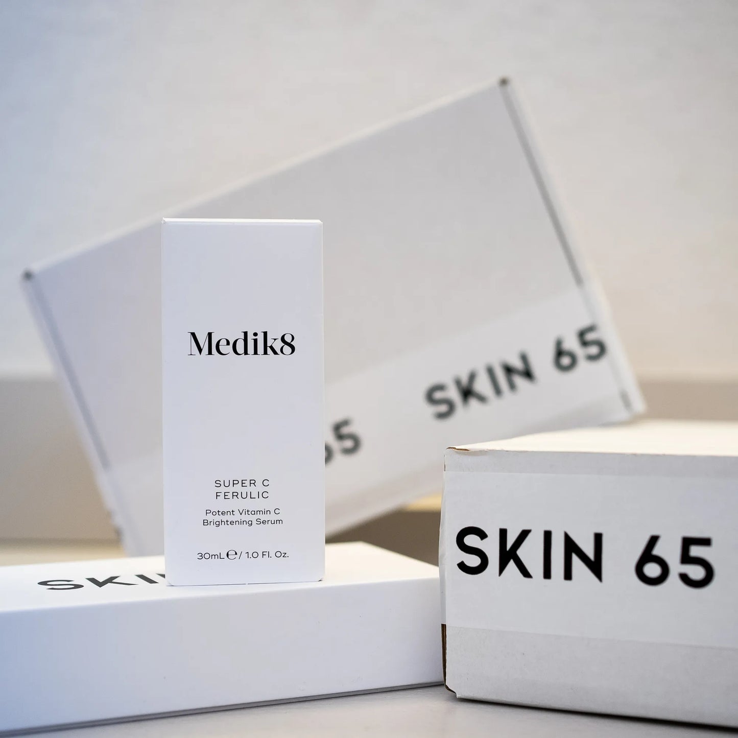 Medik8 Super C Ferulic 30ml In the Box at Skin 65 London