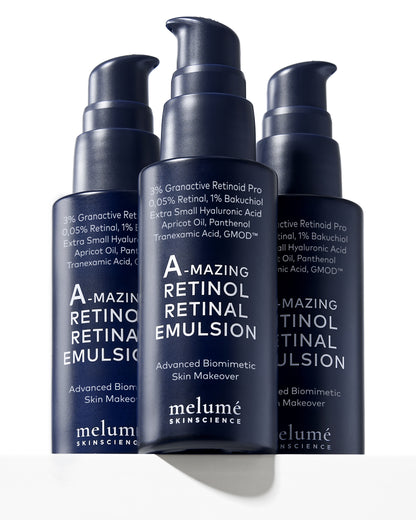 Melumé Skinscience A-mazing Retinol Retinal Emulsion (30ml)