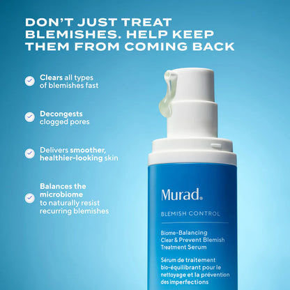 Murad Blemish Control Biome-Balancing Clear & Prevent Blemish Treatment Serum (30ml)