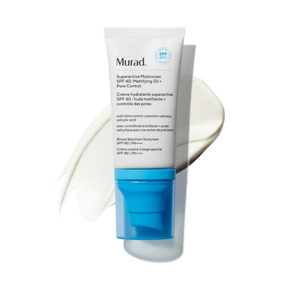 Murad Superactive Moisturiser SPF 40 Mattifying Oil + Pore Control (50ml)