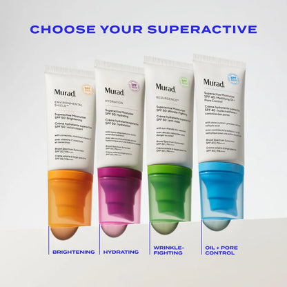 Murad Superactive Moisturiser SPF 40 Mattifying Oil + Pore Control (50ml)