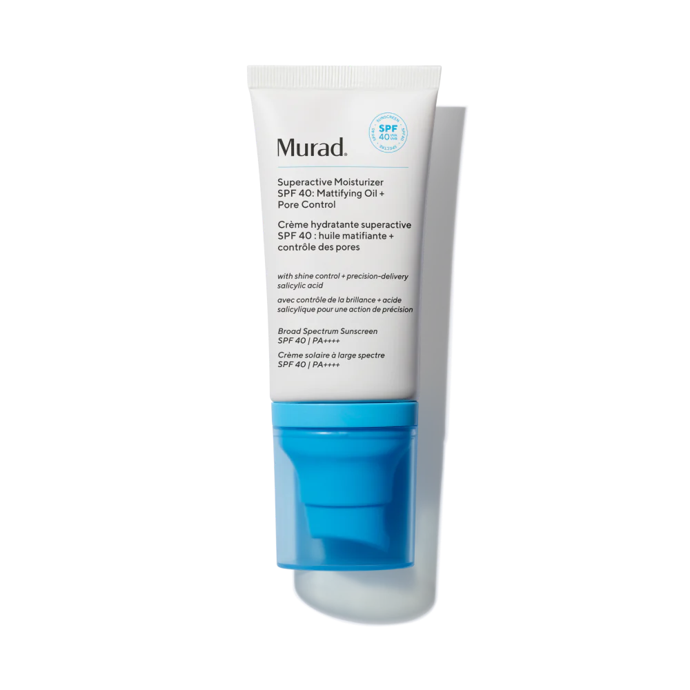 Murad Superactive Moisturiser SPF 40 Mattifying Oil + Pore Control (50ml)