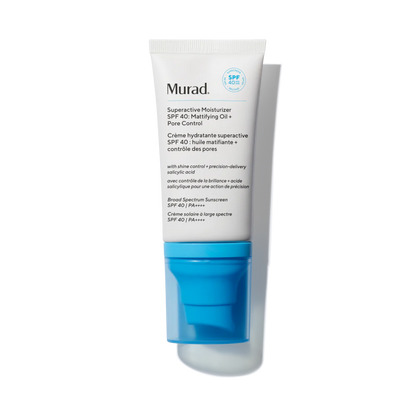 Murad Superactive Moisturiser SPF 40 Mattifying Oil + Pore Control (50ml)