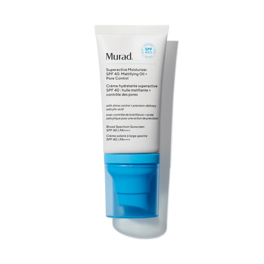 Murad Superactive Moisturiser SPF 40 Mattifying Oil + Pore Control (50ml)