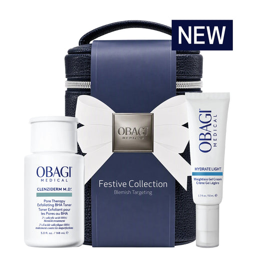 Obagi Festive Gift Set BLEMISH TARGETING (Pore Therapy + Hydrate Light)