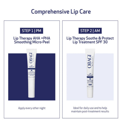 Obagi Lip Therapy | AHA+PHA Smoothing Micro-Peel (15ml)