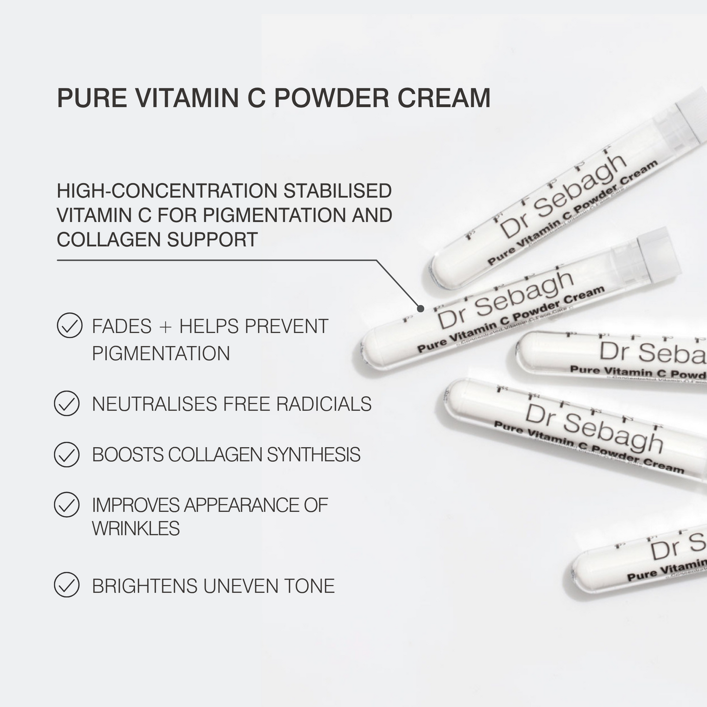 Dr Sebagh Pure Vitamin C Powder Cream (5x1.95g)