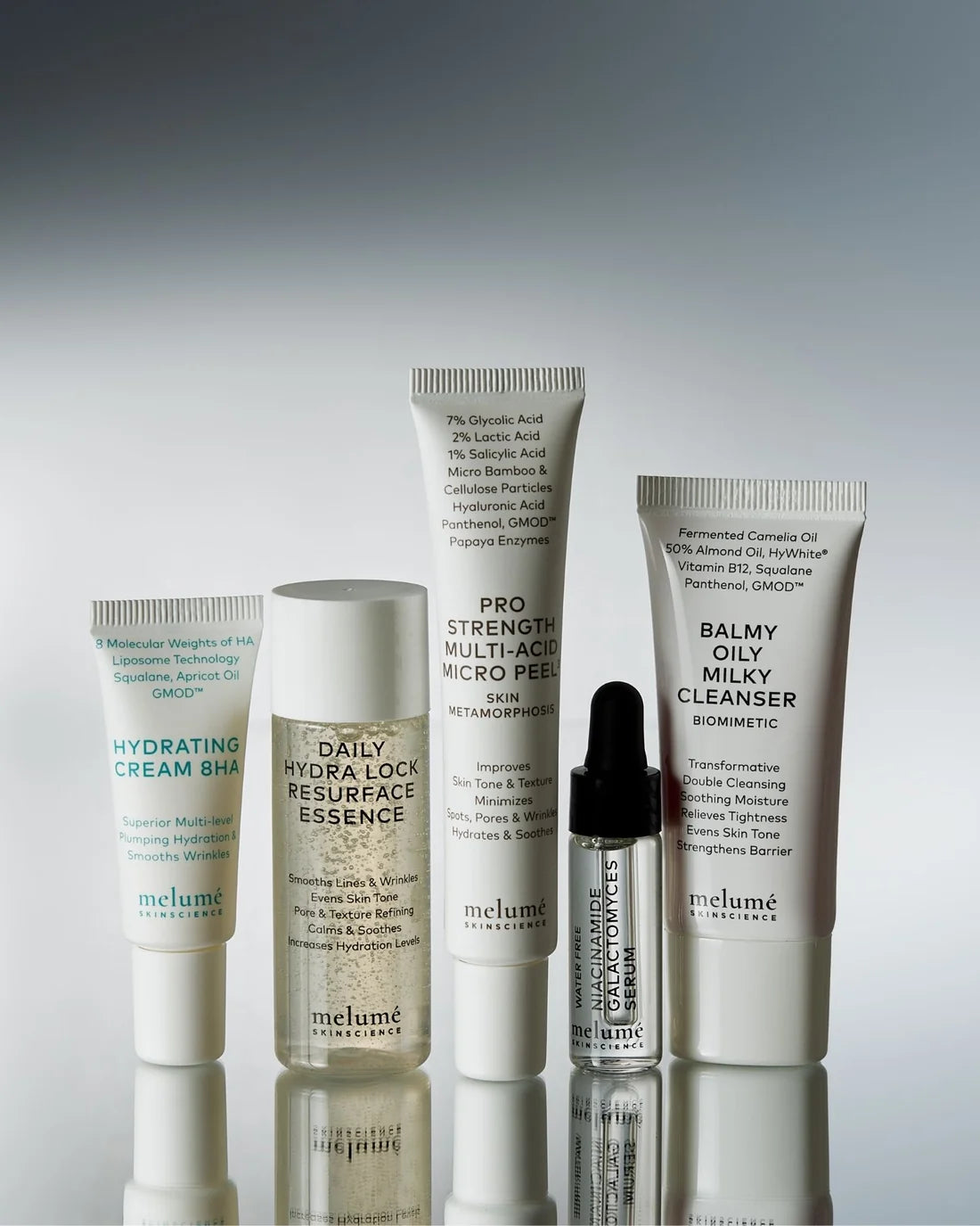 Melumé Skinscience Skinsational Starter Kit