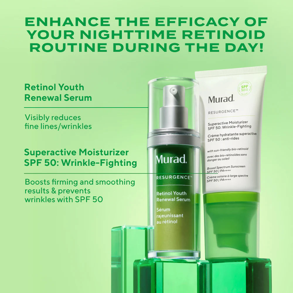 Murad Superactive Moisturiser SPF 50: Wrinkle-Fighting (50ml)