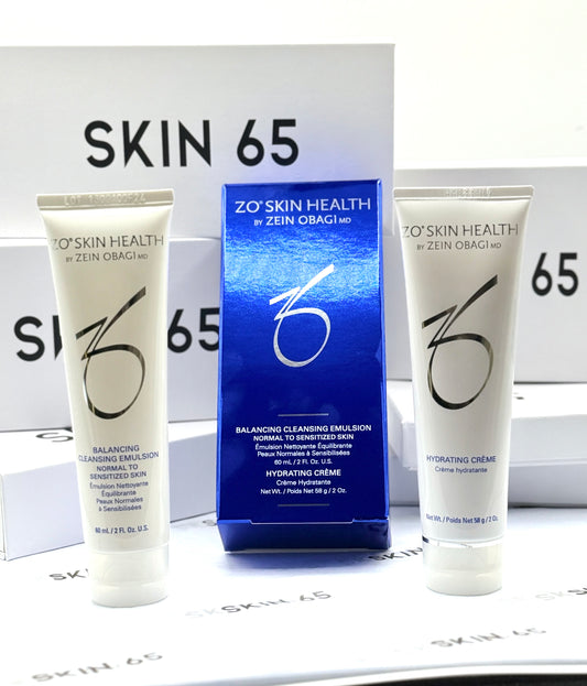 ZO Skin Health Balancing Cleansing Emulsion (60ml) + Hydrating Crème (58g)