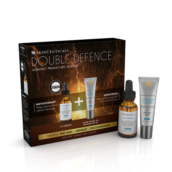 Double Defence C E Ferulic Kit for Dry and Ageing Skin-SKIN 65